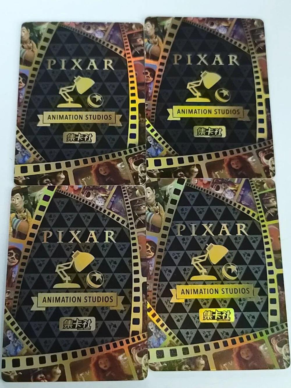 Finding Nemo Dory Disney 100 Pixar 37th Anniversary Trading Card Complete 4 Lot